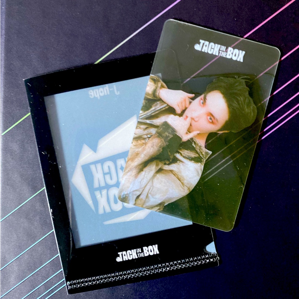 BTS J-HOPE JACK IN THE BOX /PHOTO CARD 💜